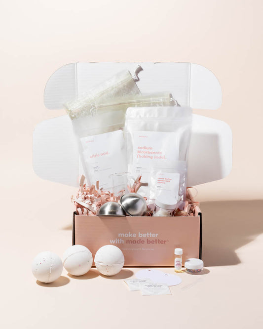 Confetti cake diy bath bomb kit