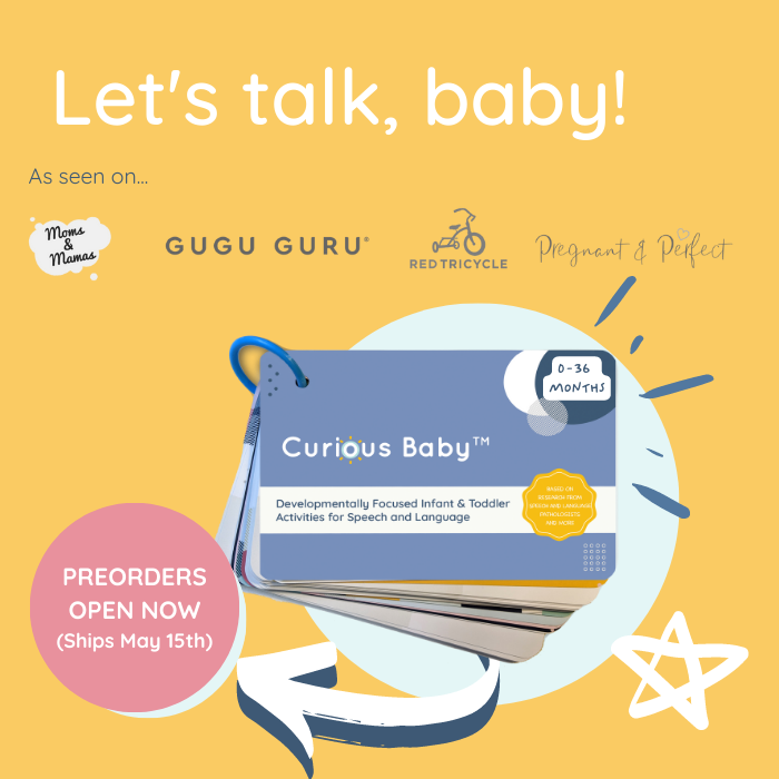 Curious Baby Speech & Language Cards (0-36 months)