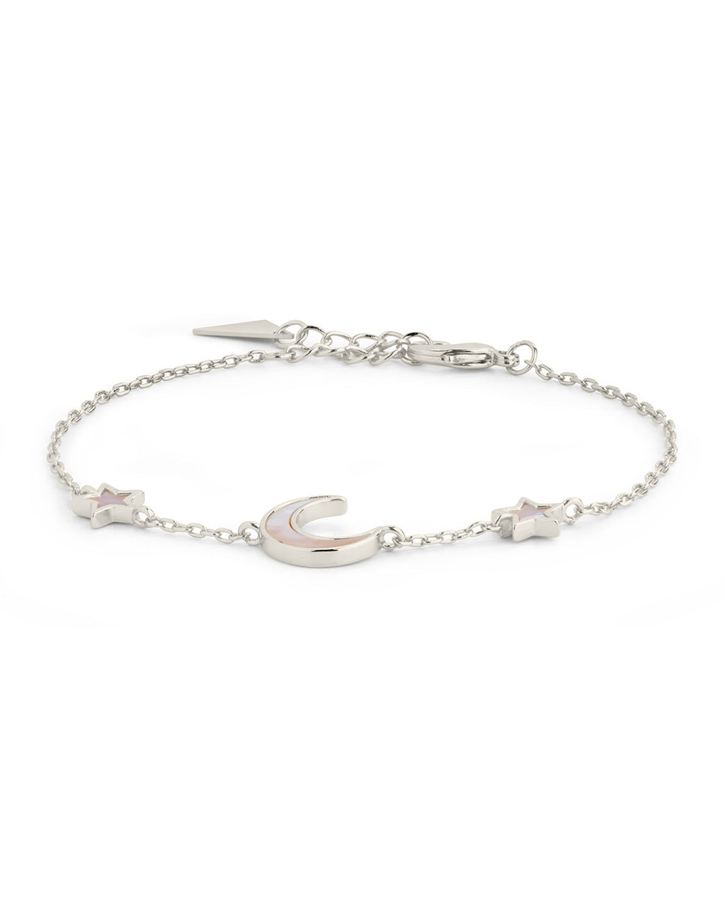 Adda Moonstone Star & Moon Station Bracelet