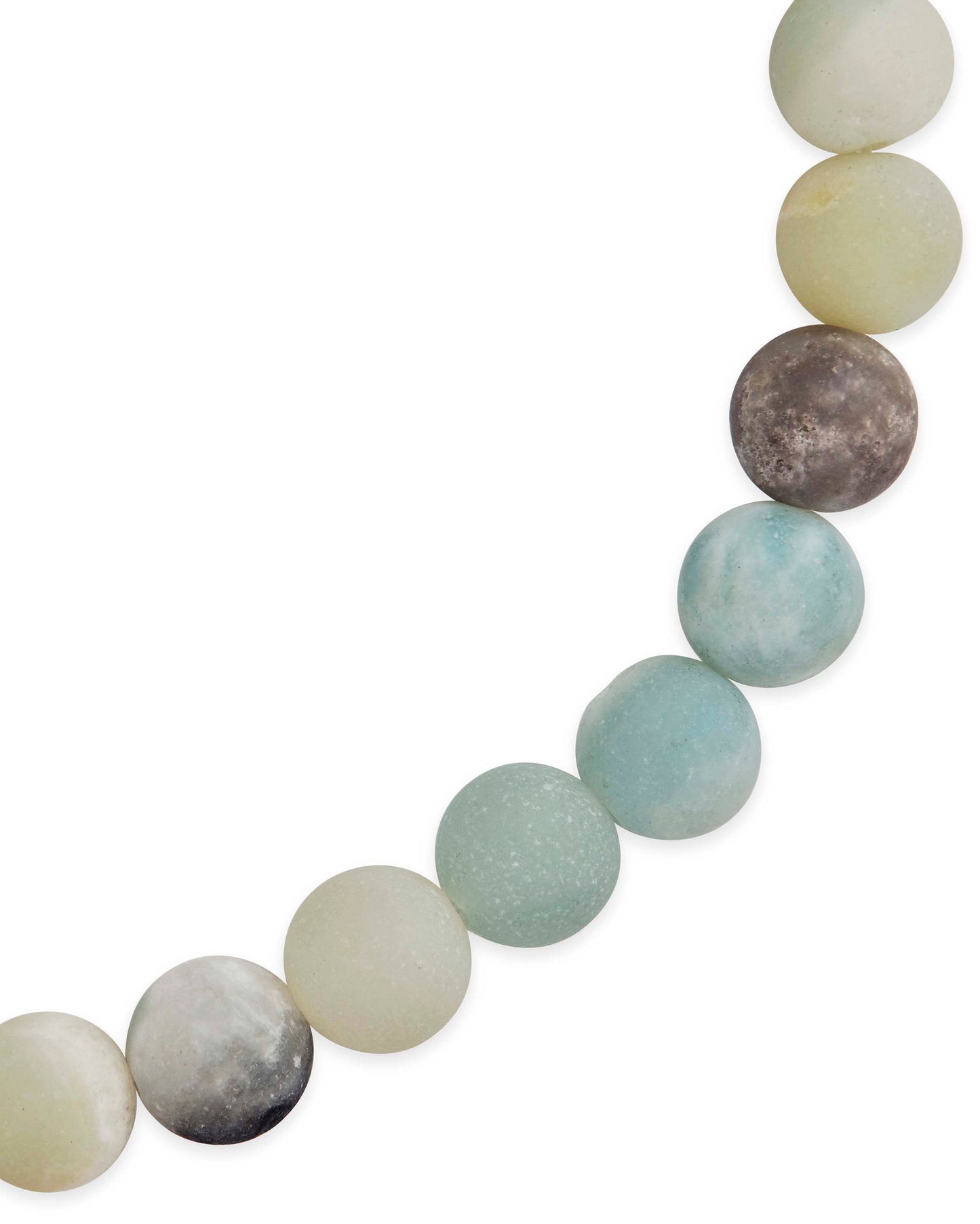 Amazonite-Quartz Beaded Stretch Bracelet