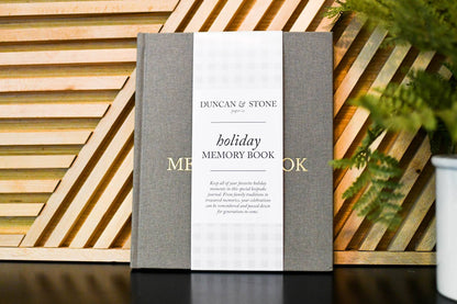 Holiday Memory Book & Family Keepsake