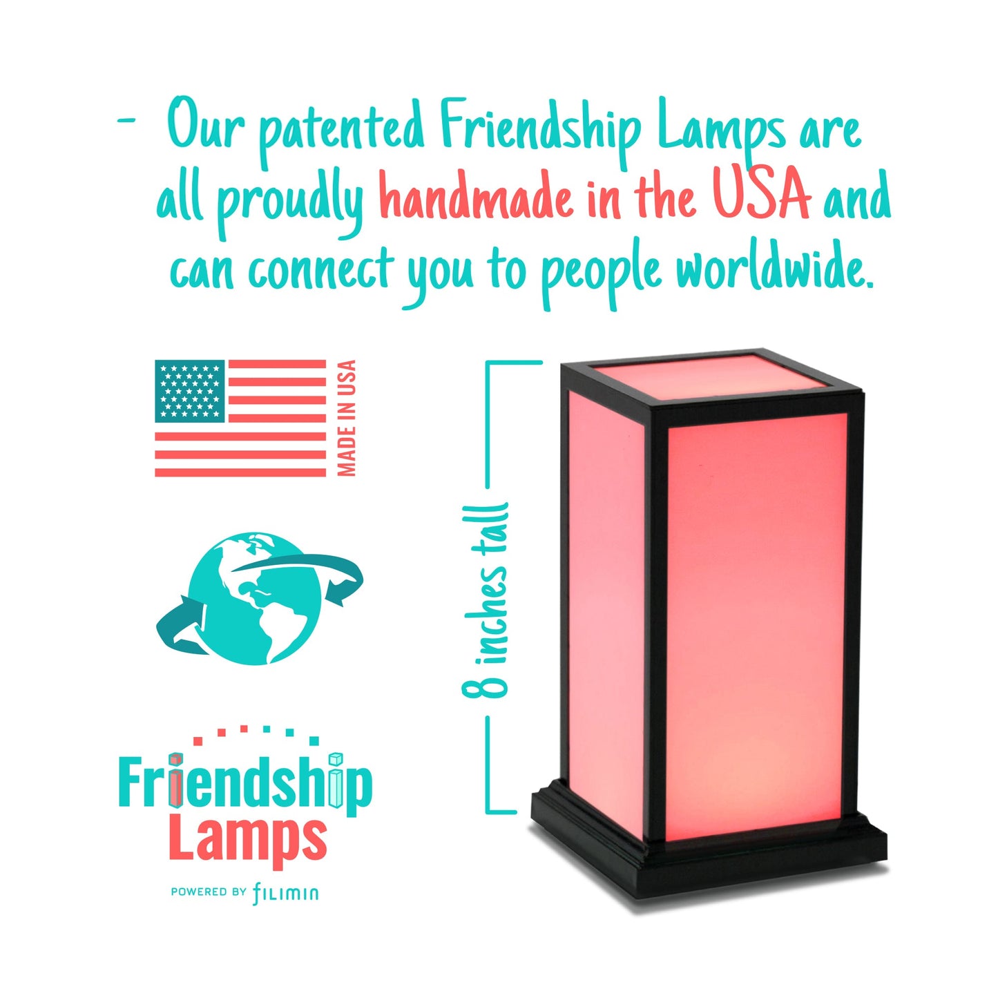 Modern Design Friendship Lamps USA