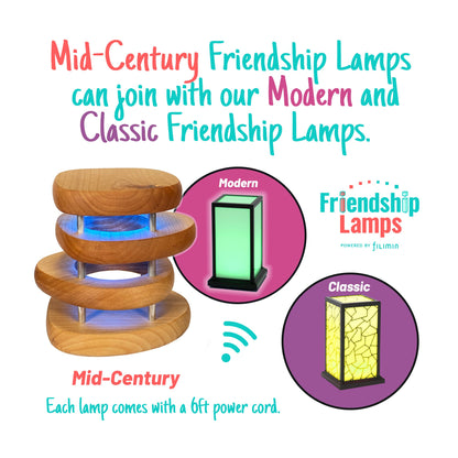 Mid-Century Design Friendship Lamps