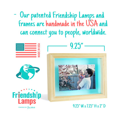 Friendship Lamp Picture Frame