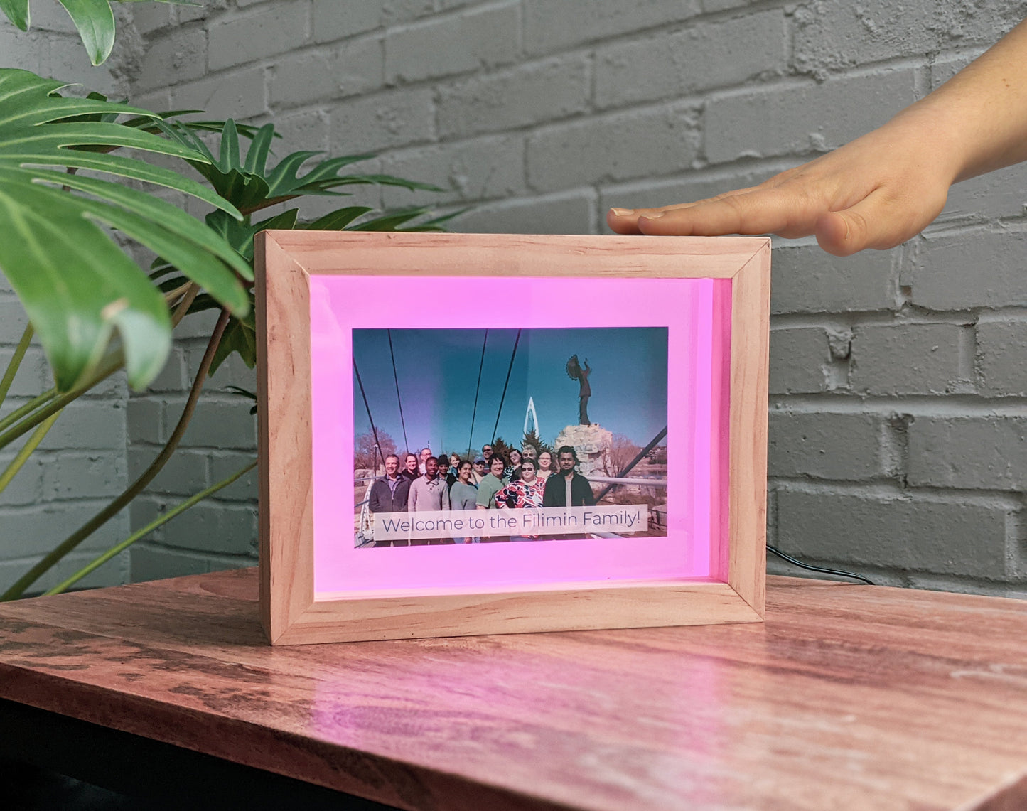 Friendship Lamp Picture Frame