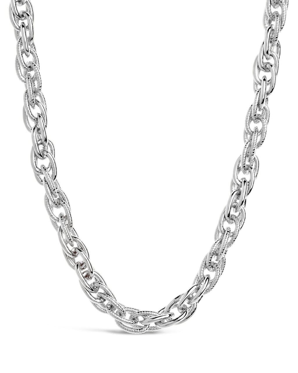 Alex Interlocking Links Chain Necklace