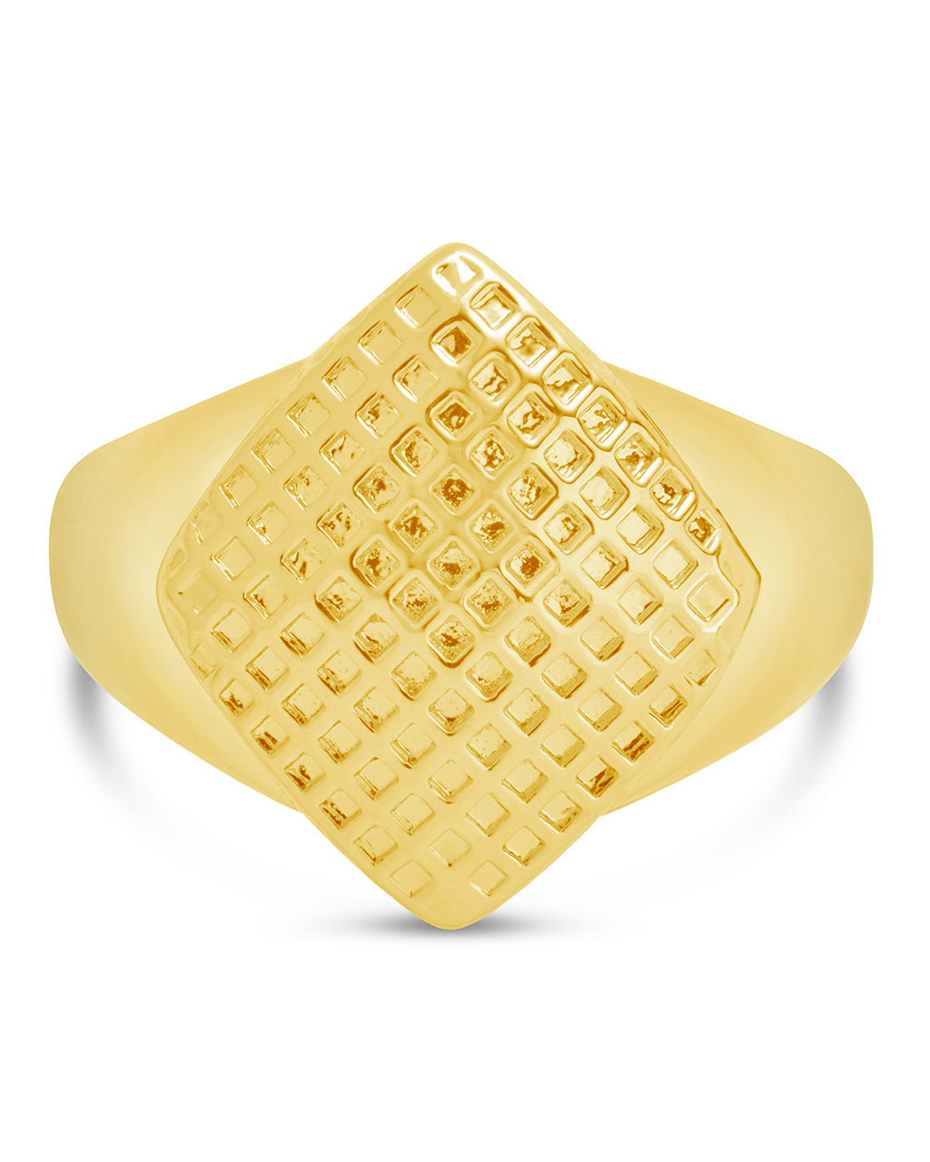 Aldari Textured Signet Ring