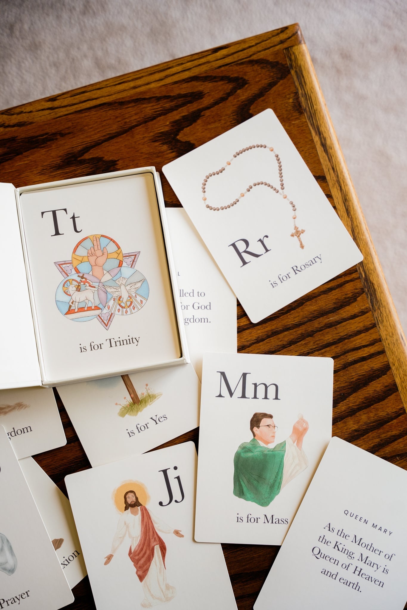 Catholic ABC Cards for Kids