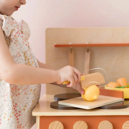 Tiny Land® Modern & Versatile Wooden Kids Play Kitchen