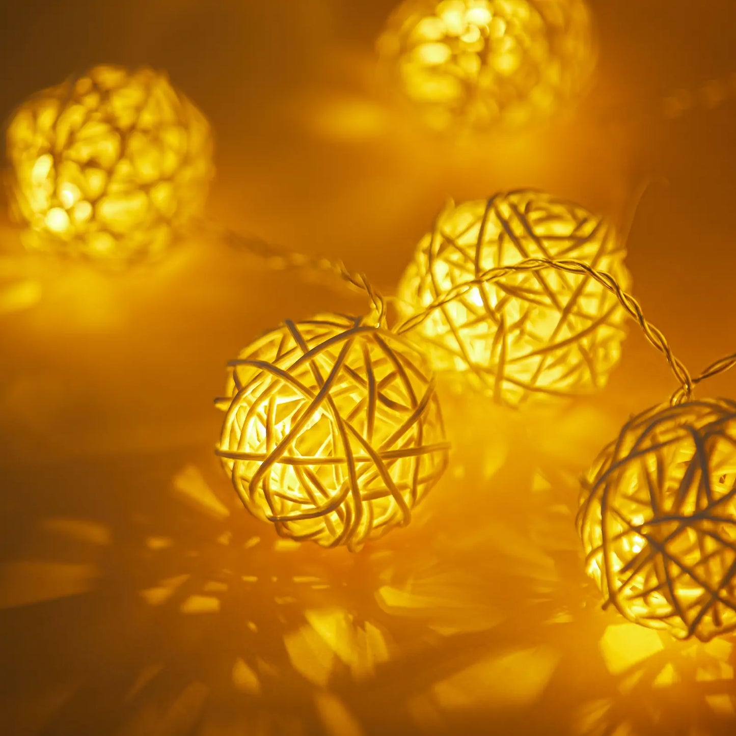 Tiny Land® Rattan string lights